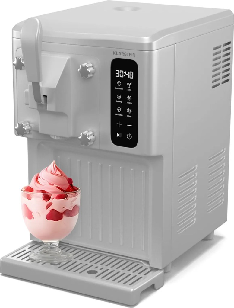 Klarstein SweetSwirl zmrzlinovač, zmrzlina, smoothies a mliečne koktaily, automatické čistenie