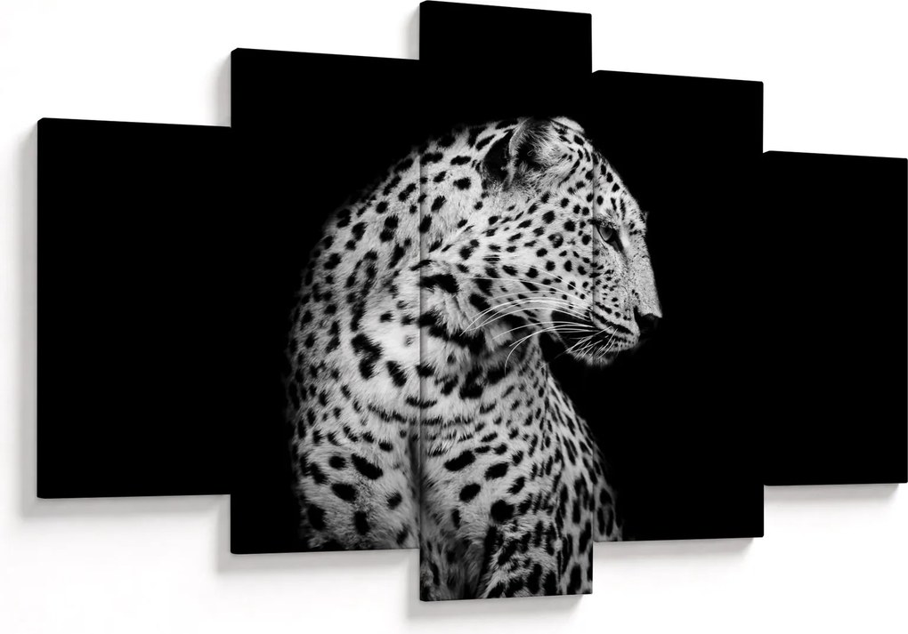 Obraz - Leopard (150x105 cm)