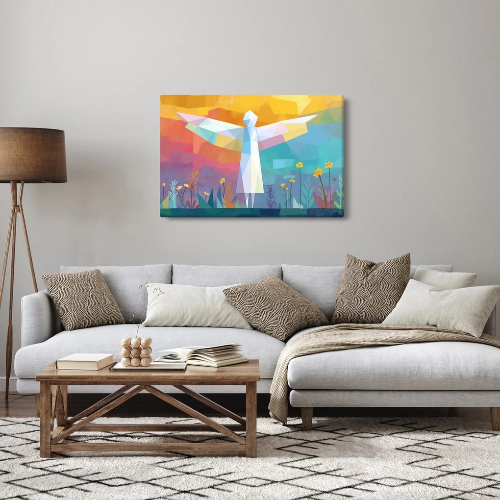 Obraz - Strážca kvetov (90x60 cm)