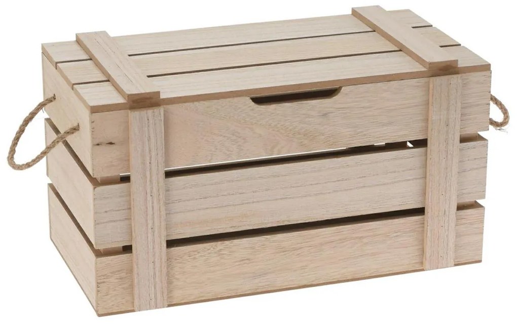 Úložný box Smart, 19x19x36 cm, drevo