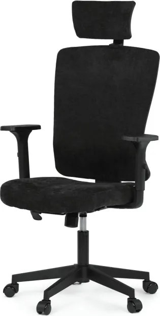 Kancelárska stolička čierna KA-W3137 BK