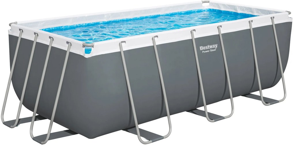BESTWAY Power Steel Bazénový set 412 x 201 x 122 cm, kartušová filtrácia 56456