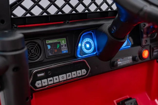 Elektrické autíčko Off-Road CLIMBER červené