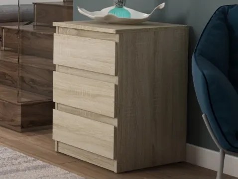 Skrinka/vysoký nočný stolík Carlos 403S, dub sonoma%