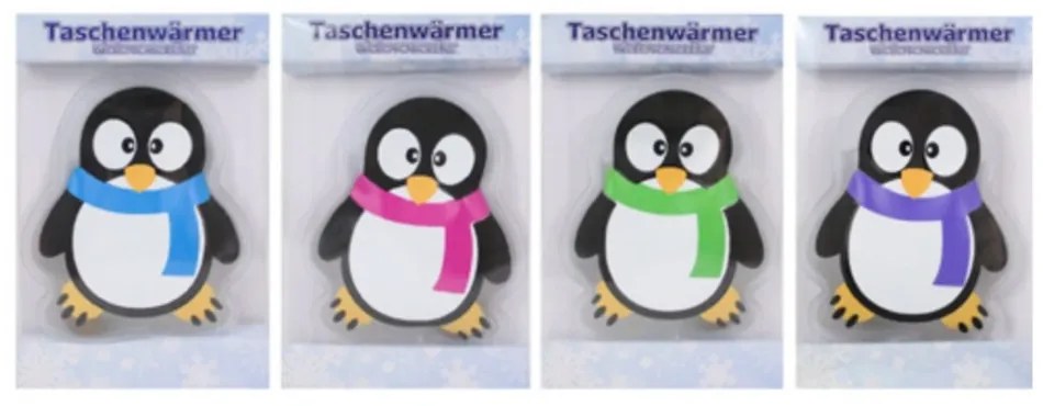 Hrejivý gélový vankúšik Penguin, zelená