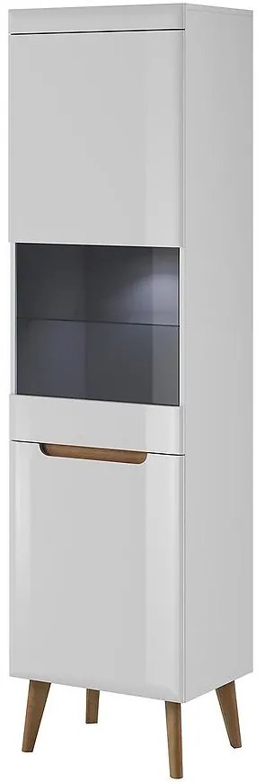 Vitrína NORDI NWT53 biela