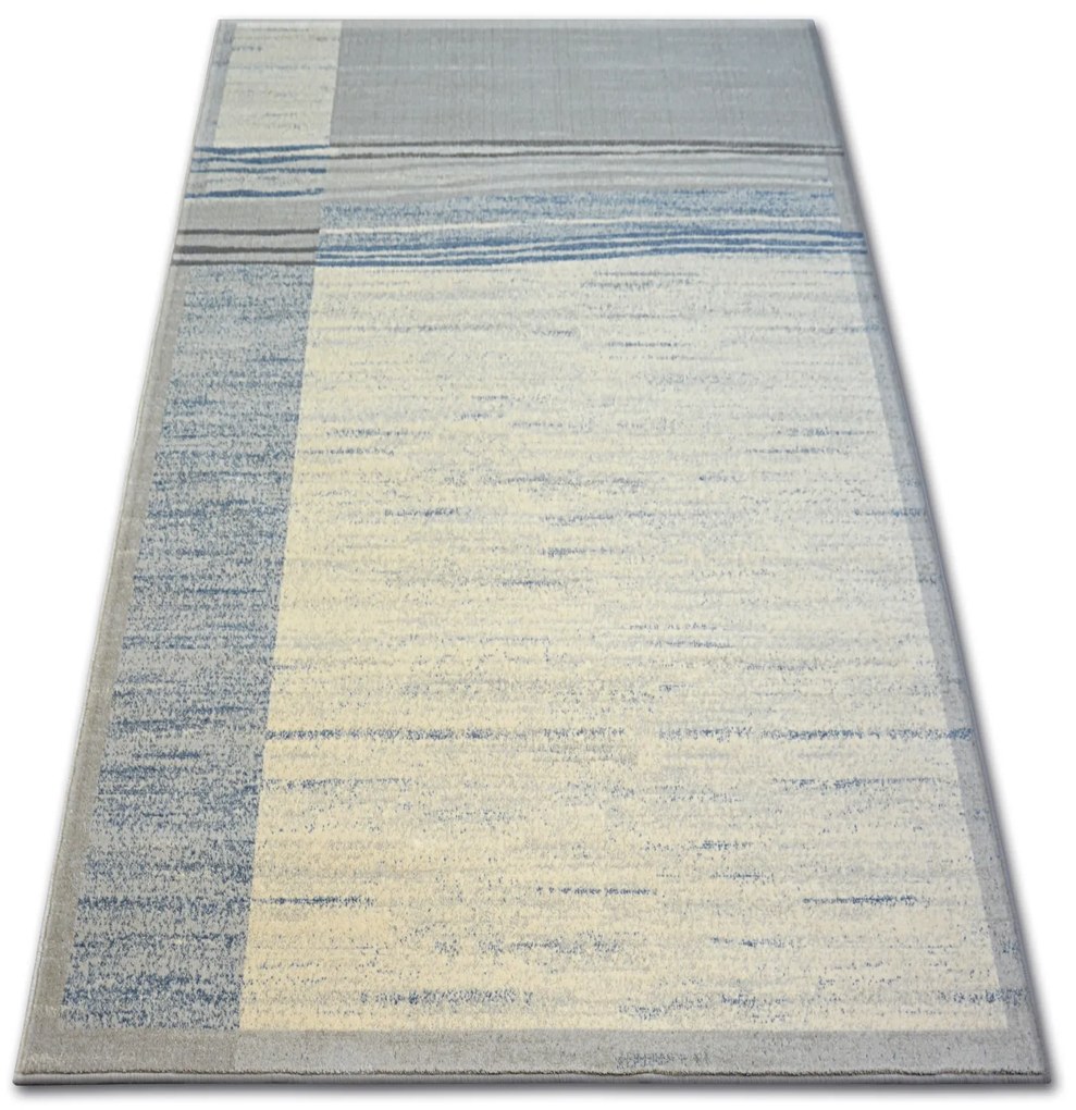 Vlnený koberec MOON DEEP sivý