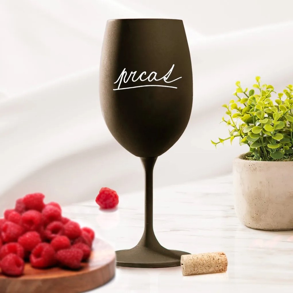 Ahome Pohár na víno Prcat Vyberte farbu: Ružová