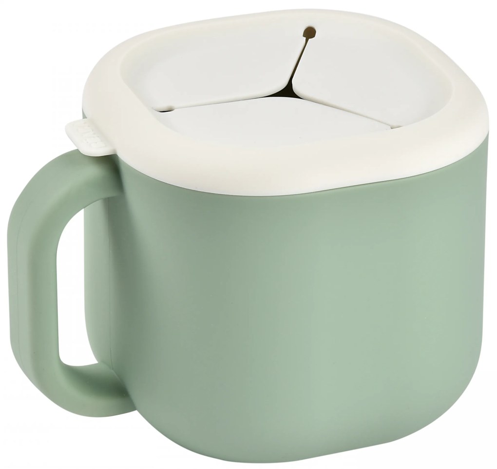 Téglik na desiatu silikónový Sage Green