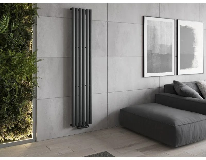 Mexen Oregon, vykurovacie teleso 1800x360 mm, 604 W, antracitová, W202-1800-350-00-66