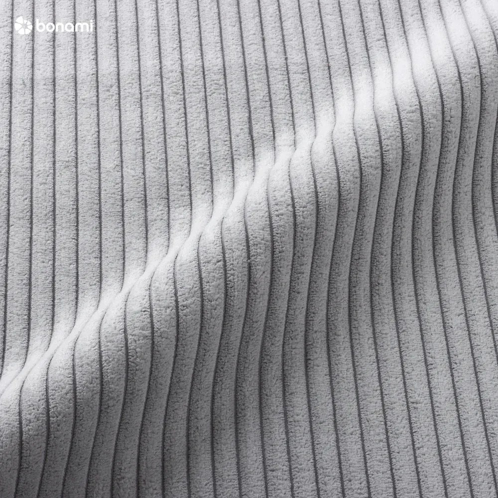 Svetlosivá menčestrová leňoška (ľavý roh) Chic Charlotte – Miuform