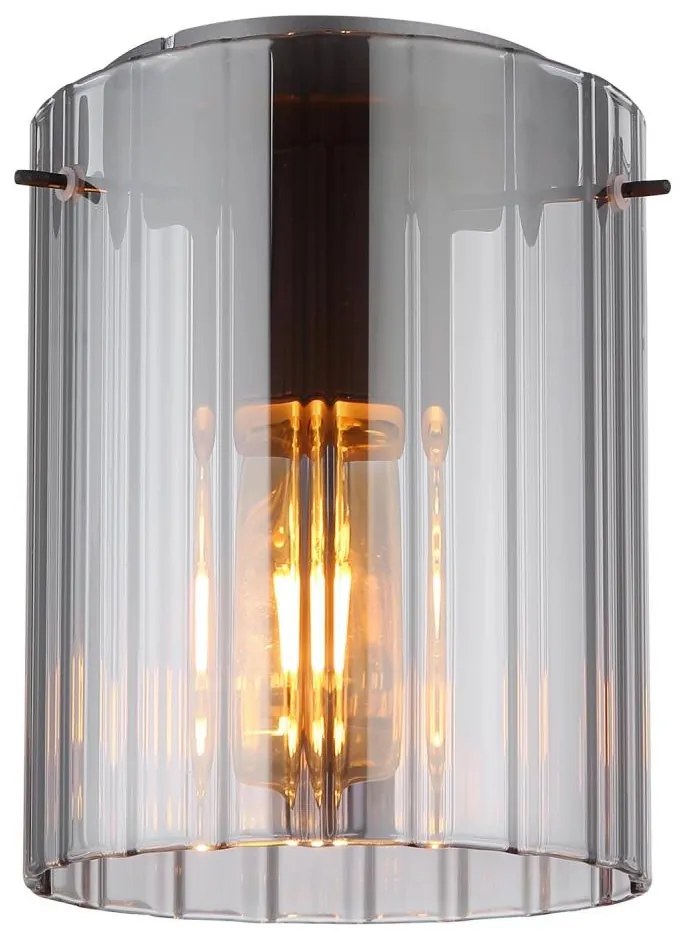 Globo 15904DS - Stropné svietidlo TULIVAR 1xE27/40W/230V pr. 18 cm šedá