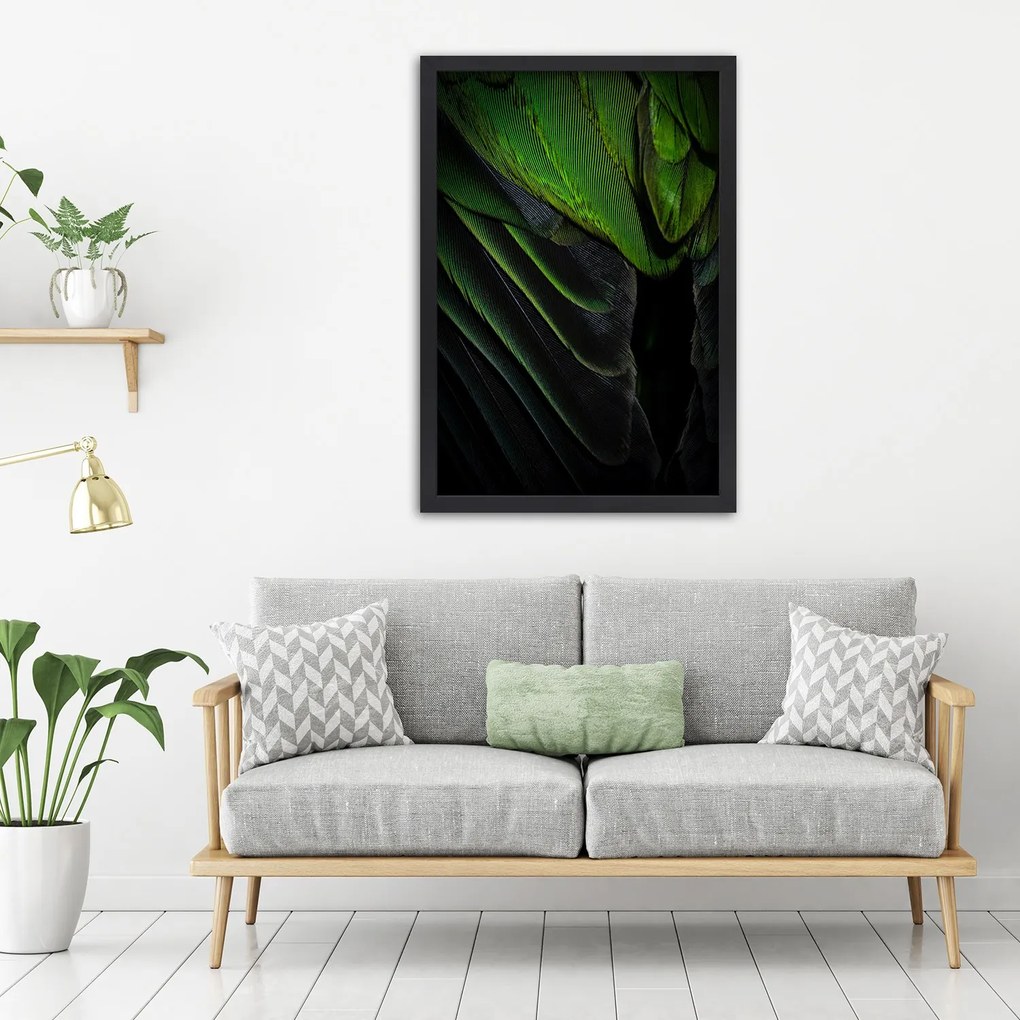 Gario Plagát Perie v boho štýle Farba rámu: Bez rámu, Rozmery: 30 x 45 cm