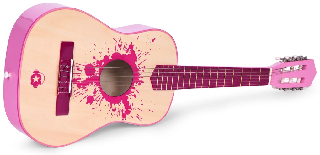 Detská ružová gitara, ECOTOYS