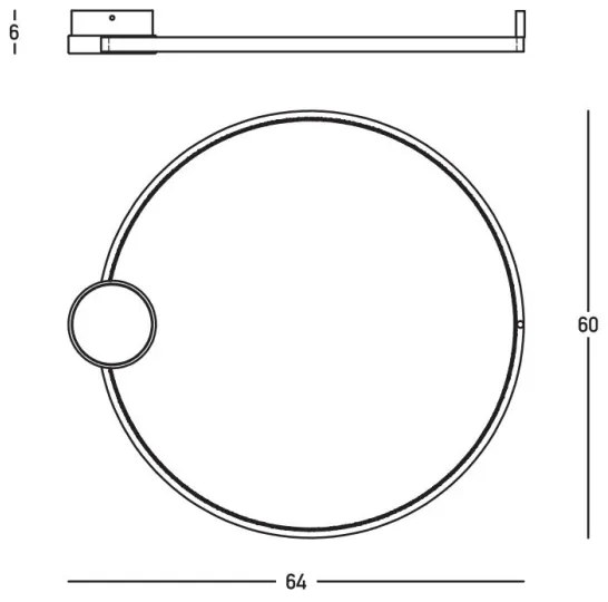 Zambelis 23096 - LED Stmievateľné stropné svietidlo LED/24W/230V 3000K zlatá