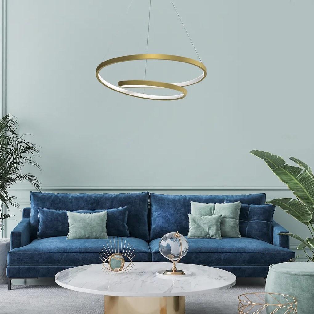 Závesné LED svietidlo Lucero, 1x LED 48w, 4000k, g
