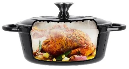 Silvercrest®  Liatinový pekáč, 3 l (čierna)  (100393109)