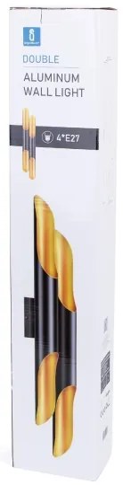 Aigostar - Nástenné svietidlo 4xE27/60W/230V