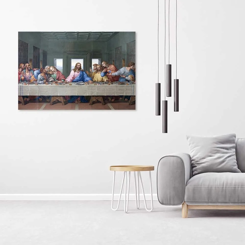 Gario Plagát Úryvok diela Posledná večera - Leonardo da Vinci, reprodukcia Farba rámu: Bez rámu, Rozmery: 60 x 40 cm
