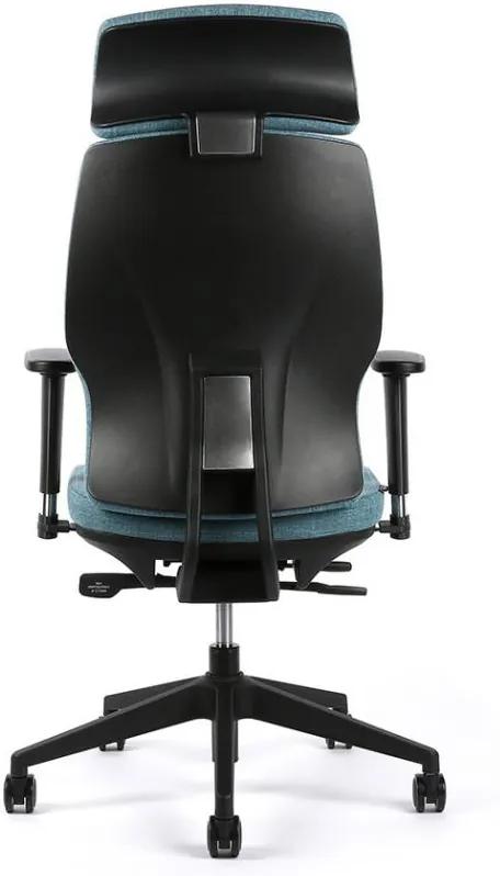 OFFICE PRO -  OFFICE PRO Manažérska kancelárska stolička SELENE modrá