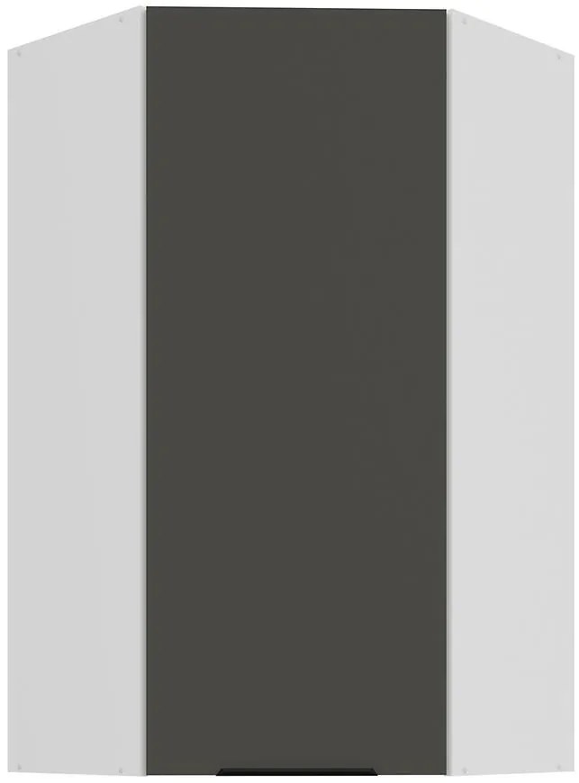 Kuchynská skrinka Aria-Gr/Wh Anti Fingerprint 60x60 Gn-108 1f (45°)