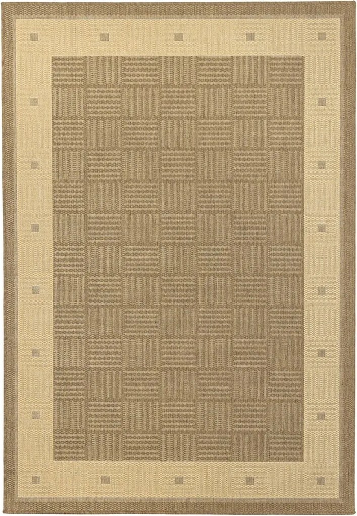 Oriental Weavers, Kusový koberec SISALO/DAWN 879/J84/N – na von aj na doma, 133x190, béžová, chodba / predsieň