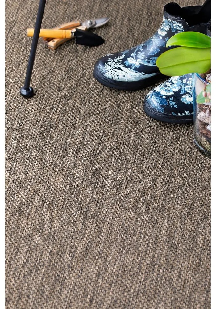 Hnedý vonkajší koberec behúň 250x80 cm Vagabond™ - Narma