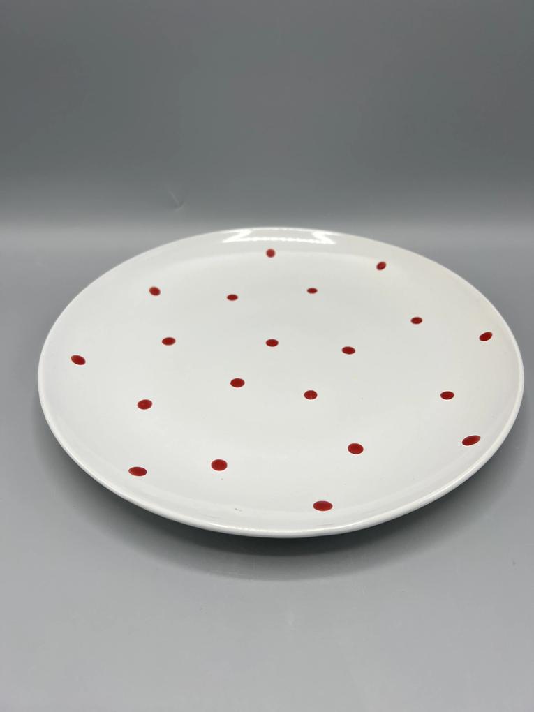 Keramický tanier bodka