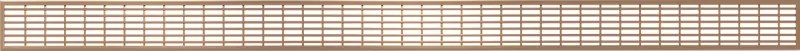 Mexen Flat, krytka pre lineárny podlahový žľab 90 cm, vzor M33, medená matná, 1C33090