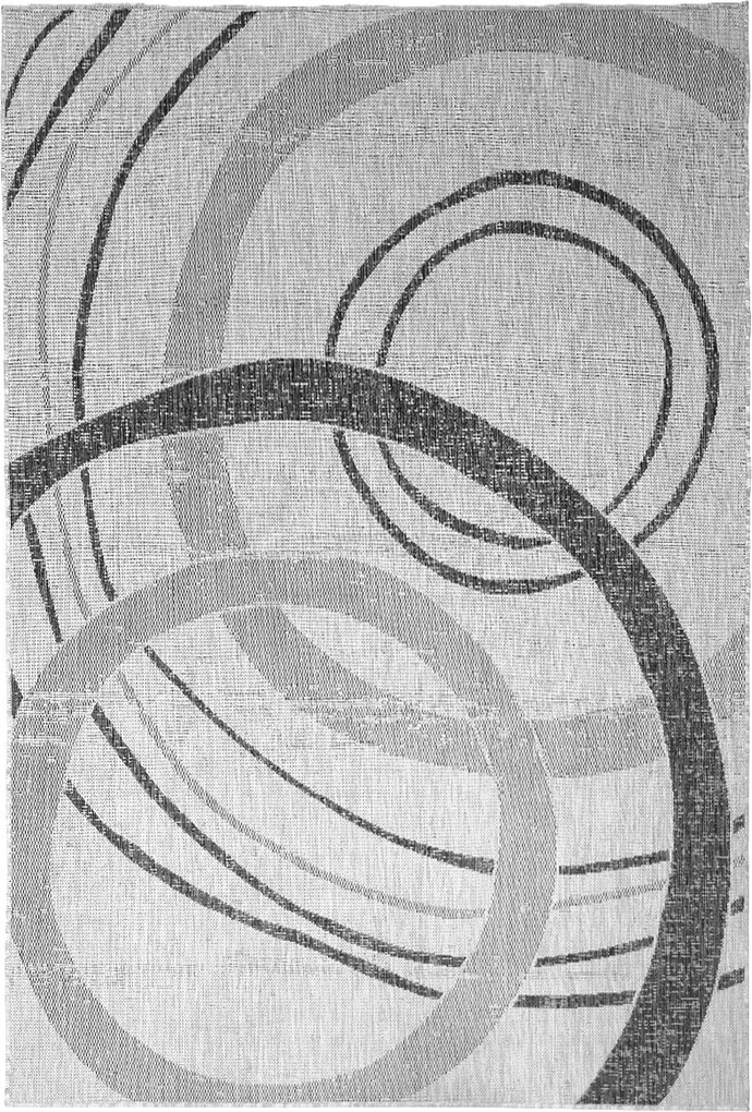 BE Koberec Eqos 0003 GREY – sivý obdĺžnikový Rozmer: 160x220 cm