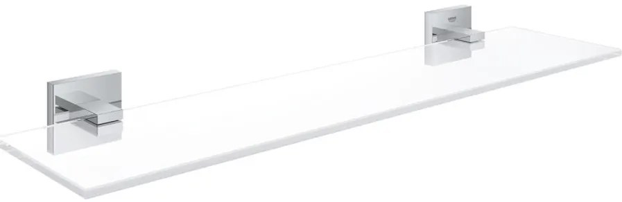 GROHE 41109000 - Sklenená polička START CUBE 530 mm lesklý chróm