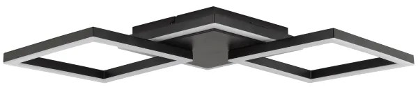 Brilliant - LED stropné svietidlo JORVIC LED/21W/230V 28x61,5 cm čierne