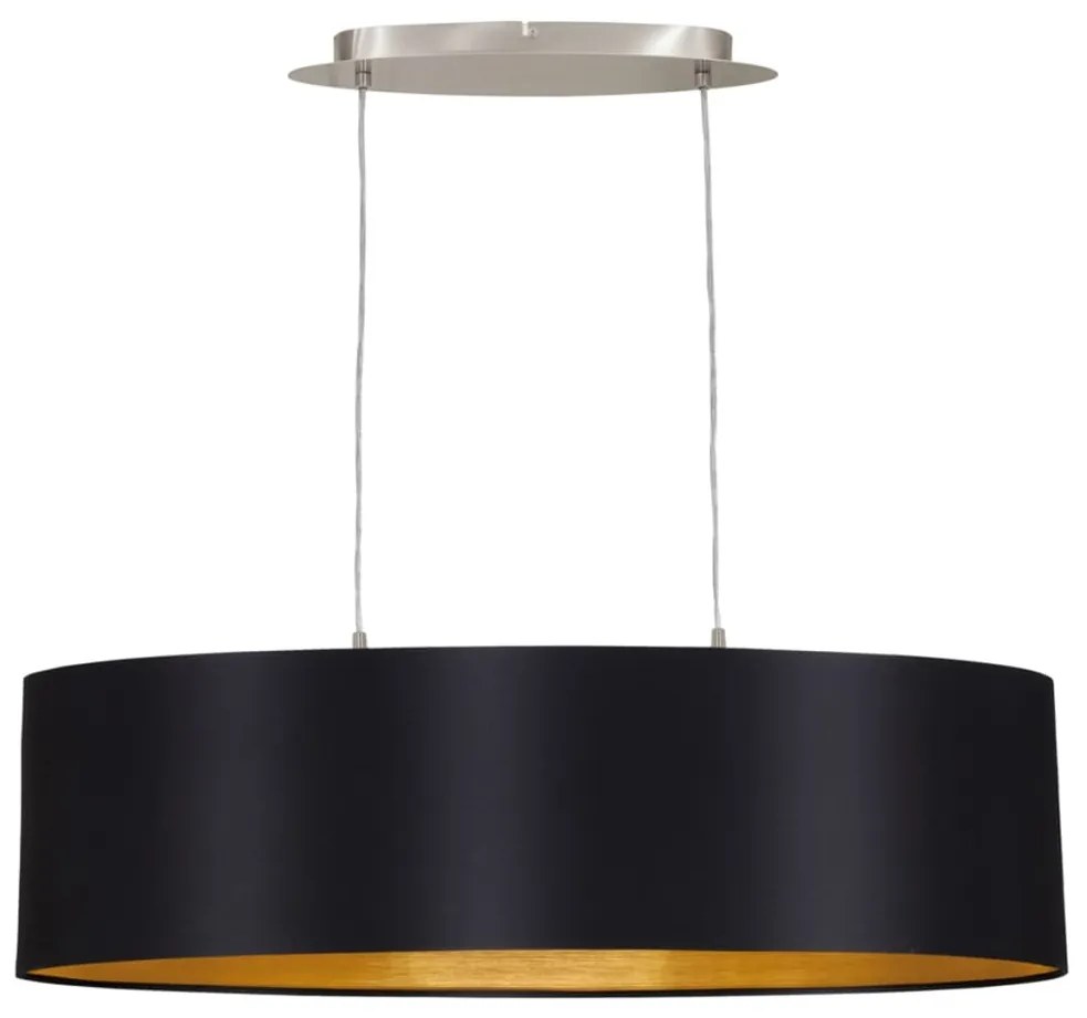 EGLO Závesné svietidlo Maserlo, 78 cm, čierne, 31611