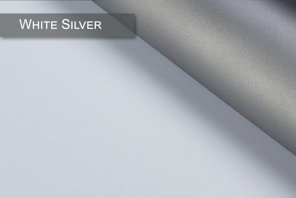 Dekodum Neinvazívna termoizolačná roleta White Silver Šírka (cm): 104, Dĺžka (cm): 150, Farba mechanismu: Biela