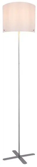 Rabalux 74012 - Stojacia lampa IZANDER 1xE27/40W/230V biela/strieborná