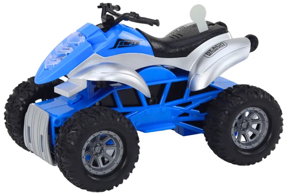 LEAN TOYS Štvorkolka s prívesom na čln a vodným skútrom