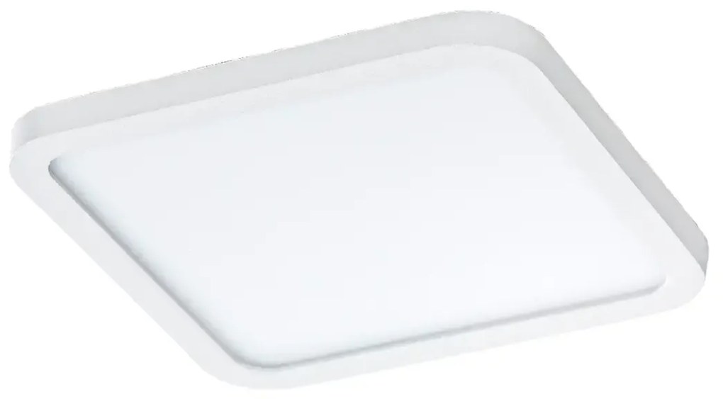 Bodové svetlo Slim 15 Square 3000K Ip44 biele do sadrokartonu