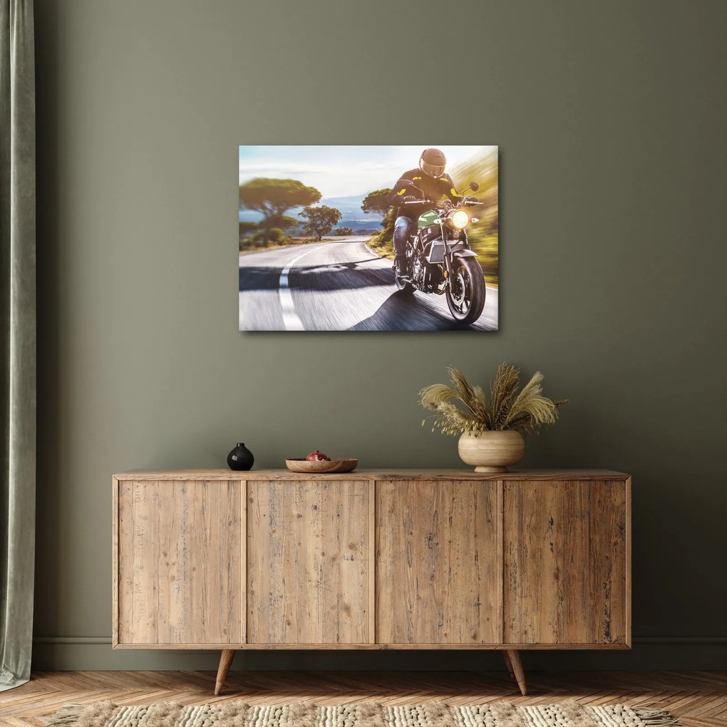 Obraz - Motorkár (70x50 cm)