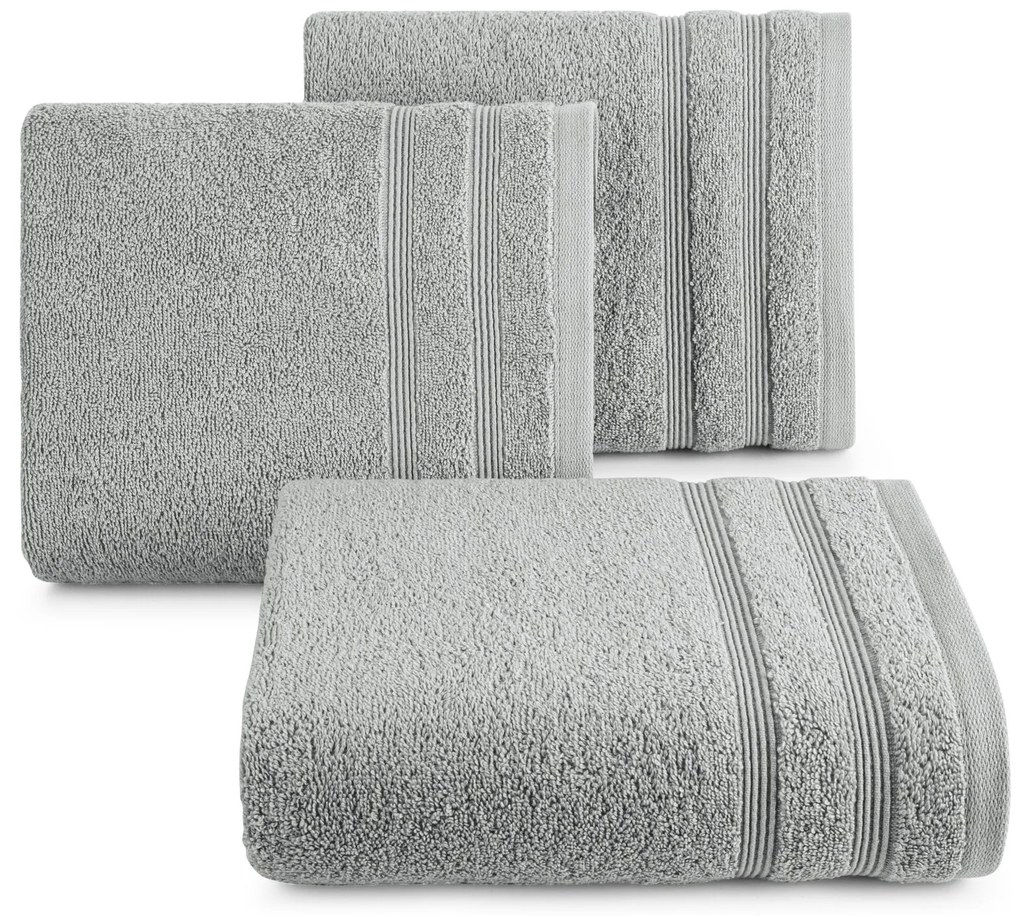 BAVLNENÝ UTERÁK ALINE 30X50 CM STRIEBORNÁ