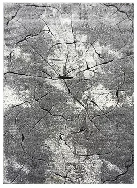 Šedý loftový koberec MIAMI 60x100 cm