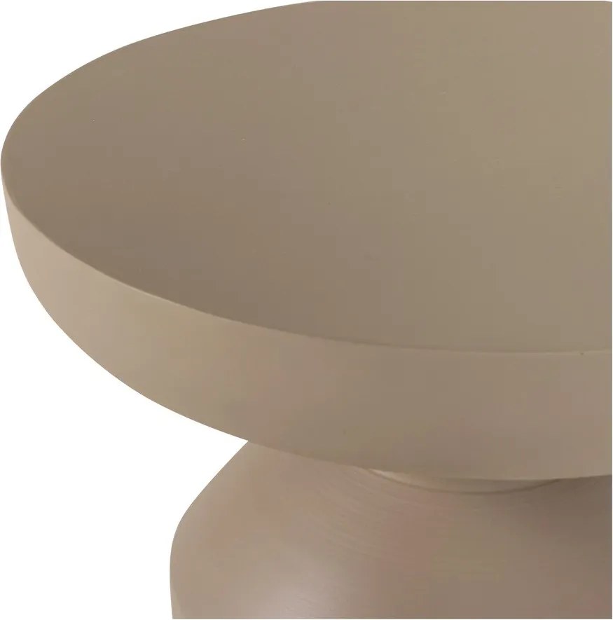 Kovový okrúhly odkladací stolík ø 45 cm Bova – WOOOD