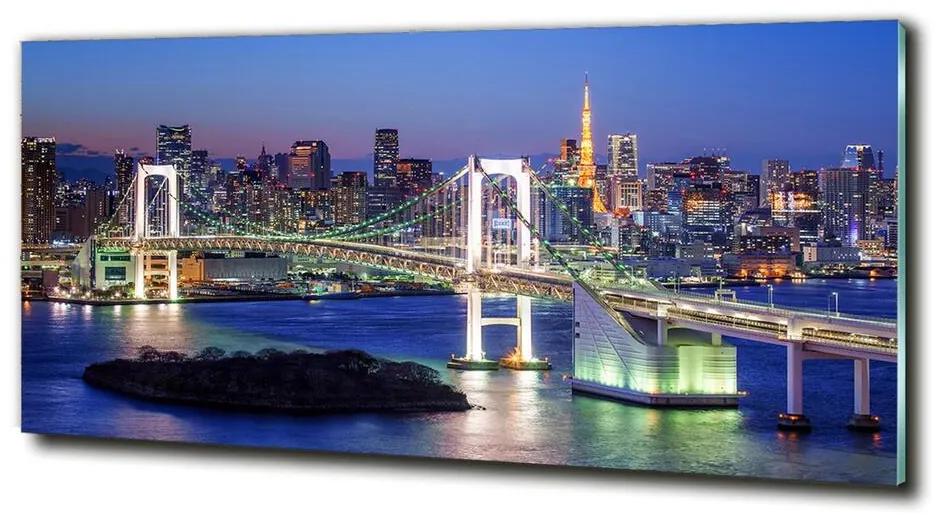 Foto obraz sklo tvrdené Most v Tokio cz-obglass-125x50-83069808