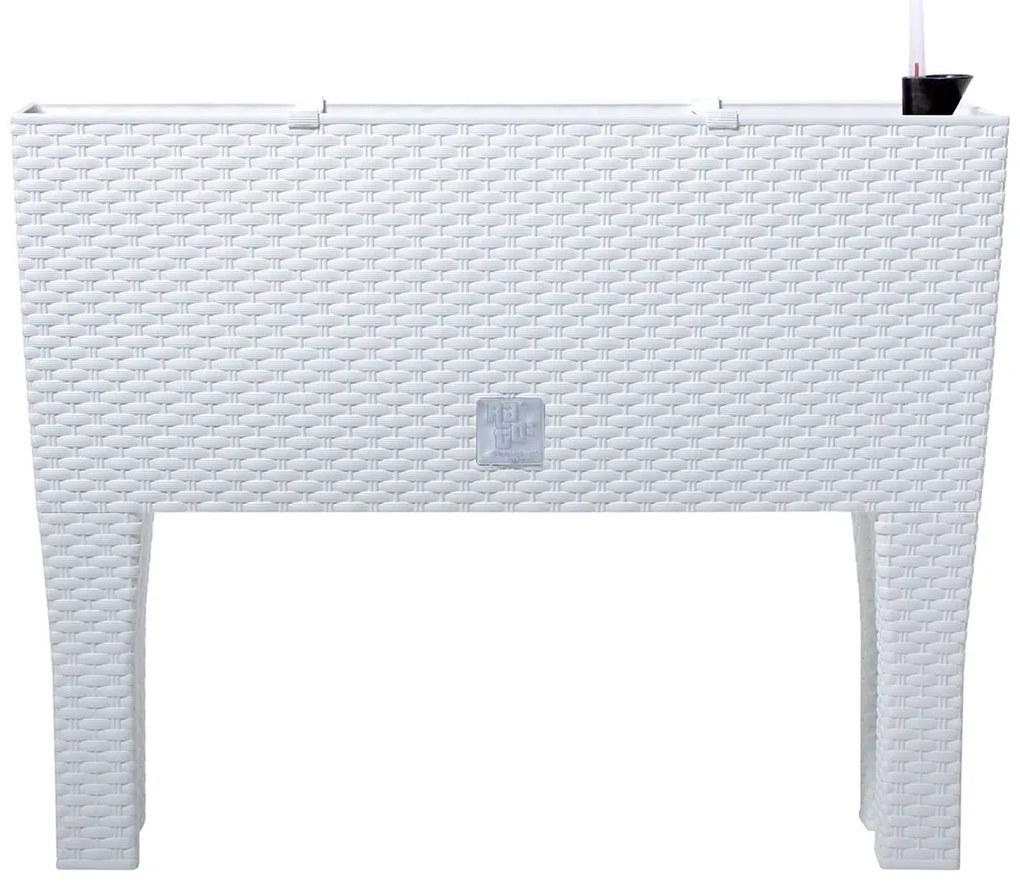 Prosperplast Truhlík so zavlažovacím systémom Rato Case High (biela, 80 x 62 x 33 cm (Š x V x H)) (100275859)