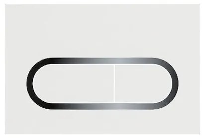 Ravak Chrome ovládacie tlačidlo plast biela X01455