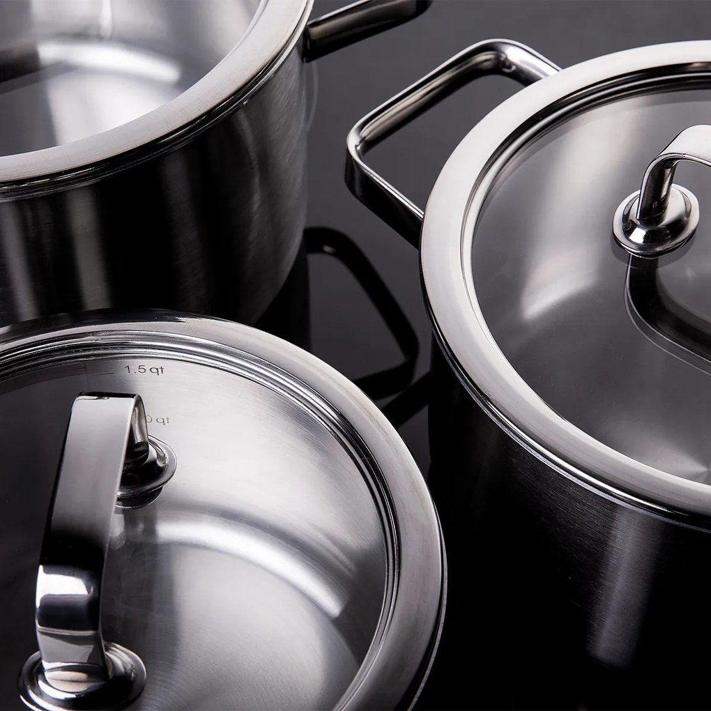 Panvice set 6 ks - Sirius Triply Lunasol - 600965