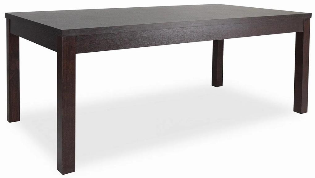 Domov Združenie  KETTY 155R L36 OR - jedálenský stôl lamino ORECH 155x90/50/ plát 36mm