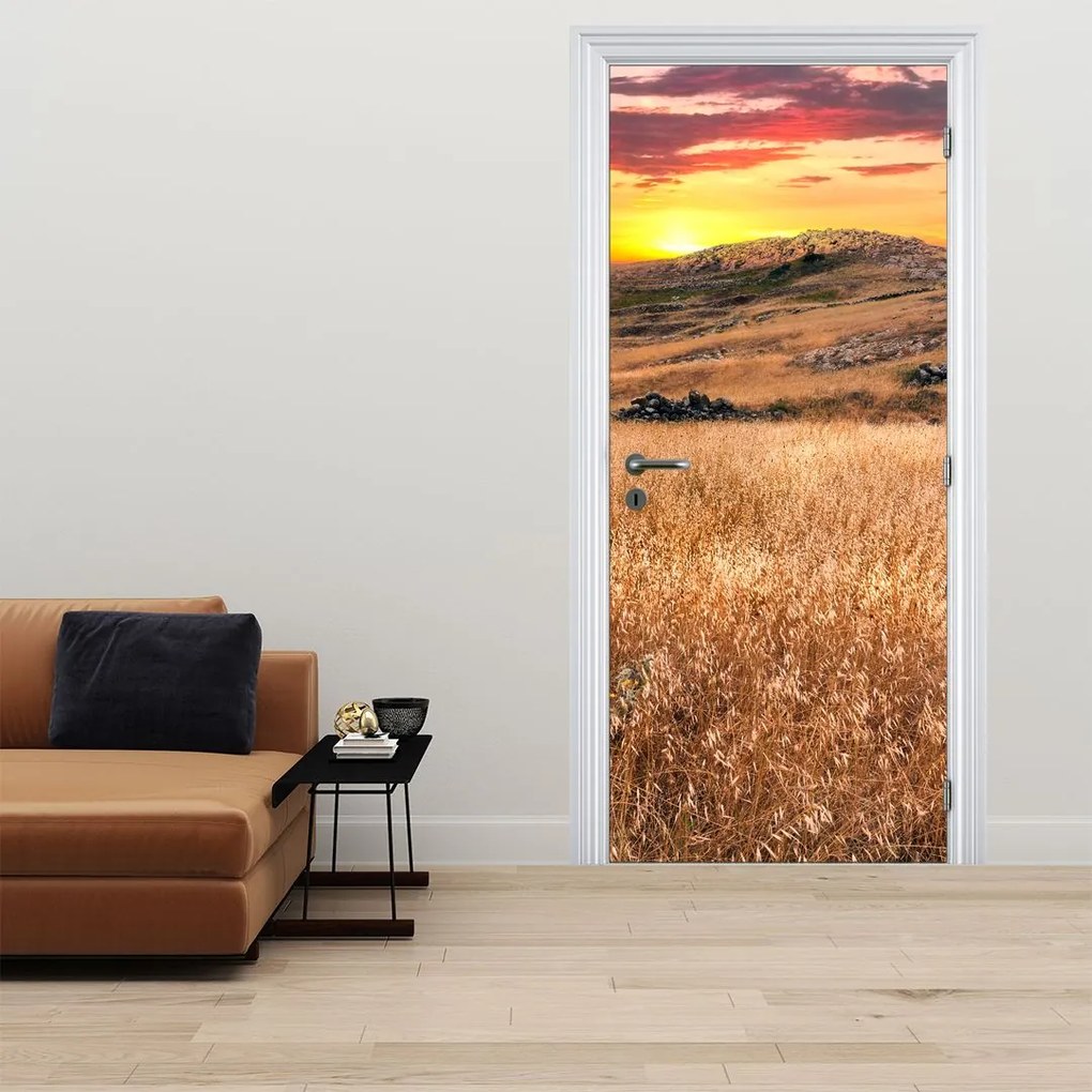 Fototapeta na dvere - Pole (95x205cm)