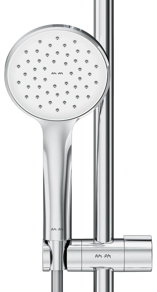 Sprchový systém AM.PM Hit F07TA500 s termostatickou vaňovou a sprchovou batériou, chróm