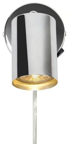 Nordlux - Nástenné bodové svietidlo EXPLORE 1xGU10/7W/230V lesklý chróm