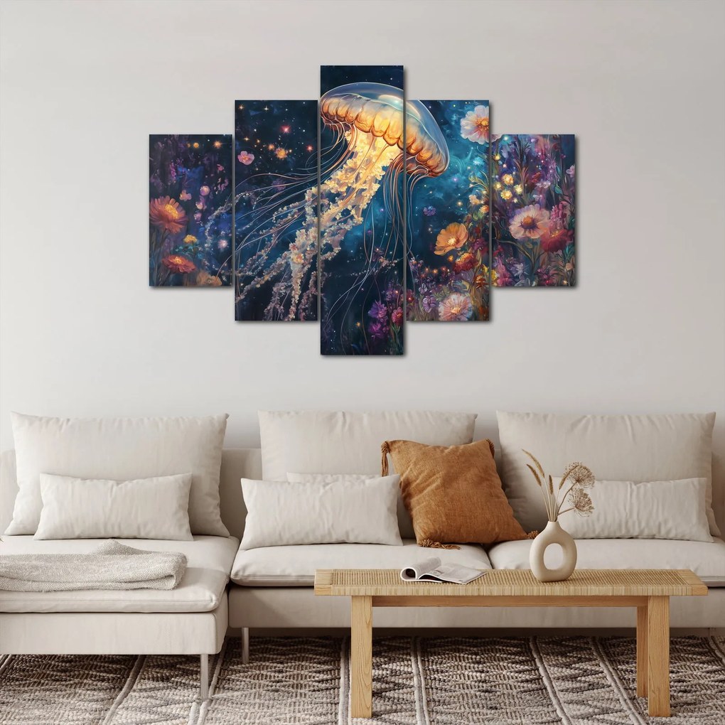 Obraz - Magická medúza (150x105 cm)